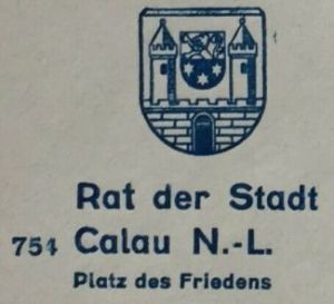 Wappen von Calau/Coat of arms (crest) of Calau
