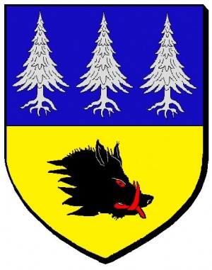 Blason de Domèvre-sur-Vezouze/Arms (crest) of Domèvre-sur-Vezouze