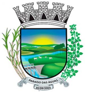 Brasão de Paraíso das Águas/Arms (crest) of Paraíso das Águas