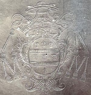 Arms (crest) of Francesco Testa