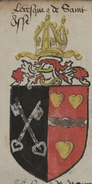 Arms (crest) of Robert Parfew