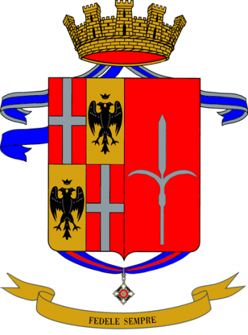 Coat of arms (crest) of the 1st Infantry Regiment San Giusto, Italian Army