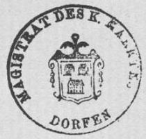 Wappen von Dorfen/Arms (crest) of Dorfen