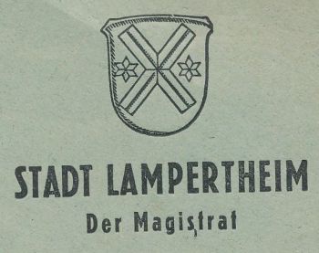 Wappen von Lampertheim/Coat of arms (crest) of Lampertheim
