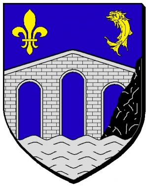 Blason de Les Roches-de-Condrieu/Coat of arms (crest) of {{PAGENAME