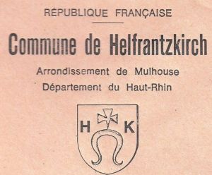 Blason de Helfrantzkirch/Coat of arms (crest) of {{PAGENAME