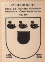 Wapen van Heurne/Arms (crest) of Heurne