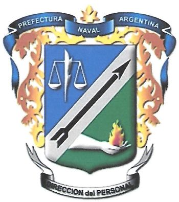 Coat of arms (crest) of the Personnel Directorate, Argentine Coast Guard