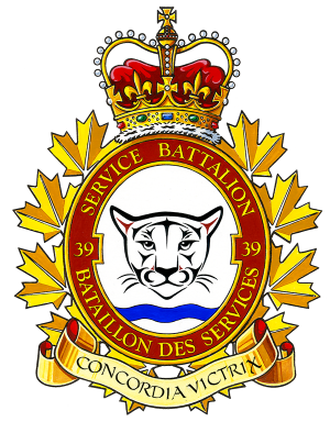 39 Service Battalion, Canadian Army.png