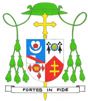 Arms (crest) of Gilbert Ignatius Sheldon
