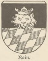 Wappen von Rain/Arms (crest) of Rain