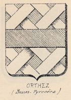 Blason d'Orthez/Arms (crest) of Orthez
