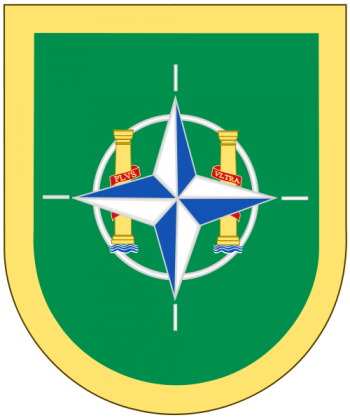 Coat of arms (crest) of the NATO Headquarters Allied Force Command Madrid